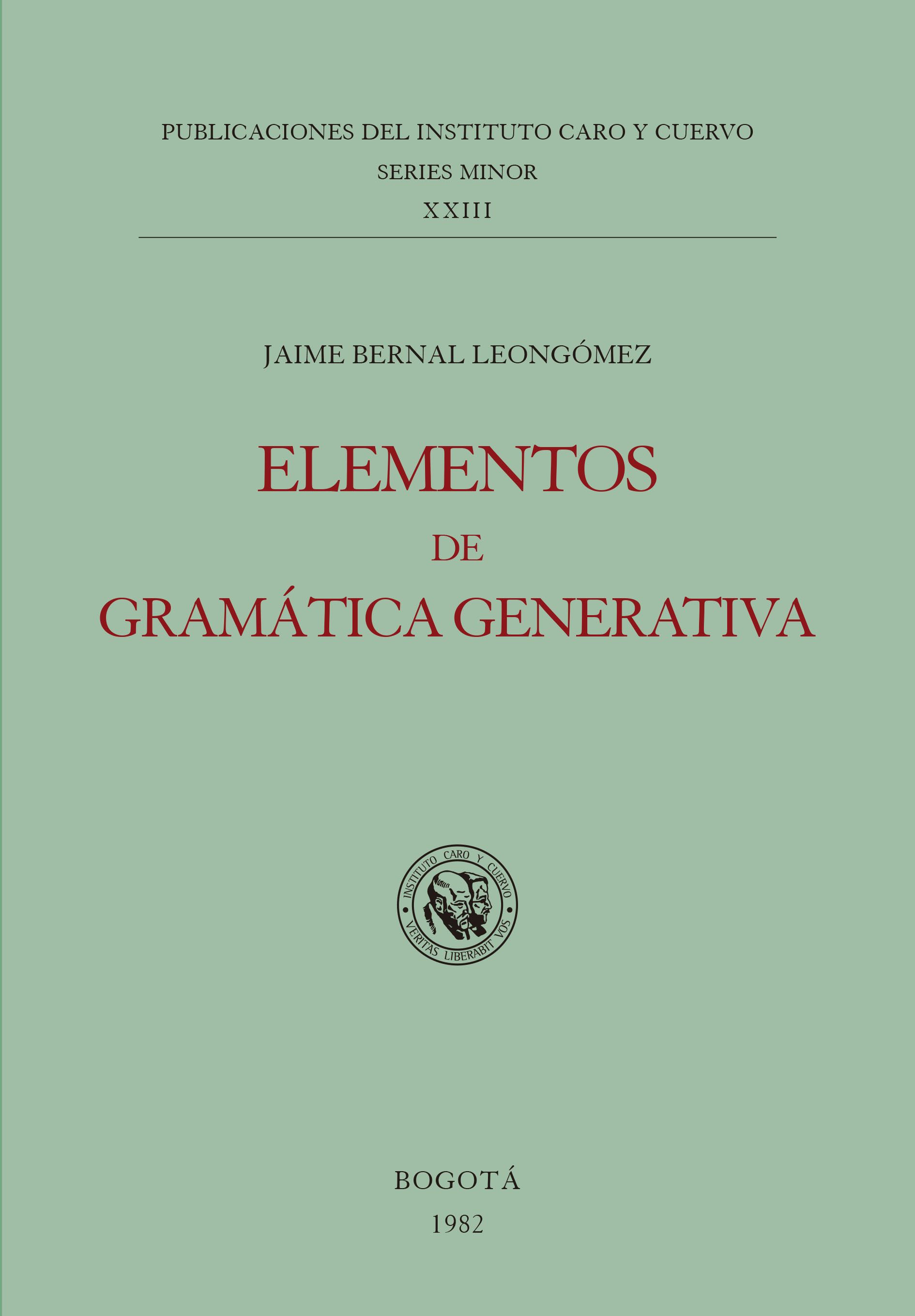 Elementos de gramática generativa